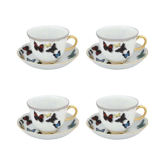 Vista Alegre Christian Lacroix - Butterfly Parade Tea Cup And Saucer By Christian Lacroix