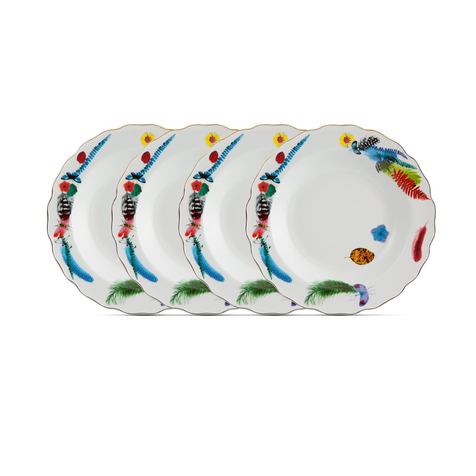 Vista Alegre Christian Lacroix - Caribe Soup Plate By Christian Lacroix