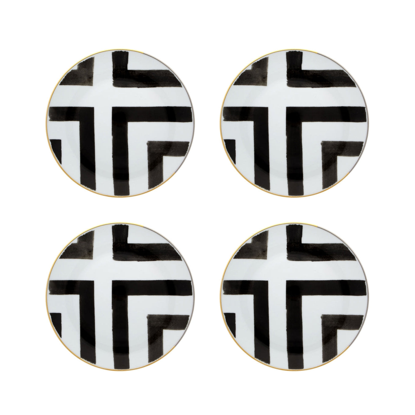 Vista Alegre Christian Lacroix - Sol Y Sombra Bread And Butter Plate By Christian Lacroix