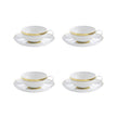 Vista Alegre Domo Gold Tea Cup And Saucer