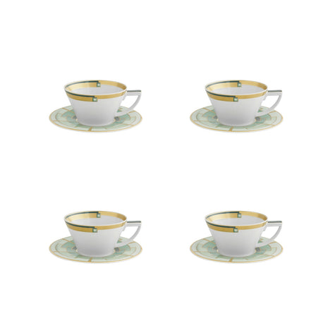 Vista Alegre Emerald Tea Cup And Saucer