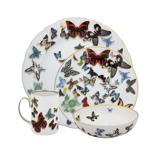 Vista Alegre Christian Lacroix - Butterfly Parade Set of 4 Plate Pieces