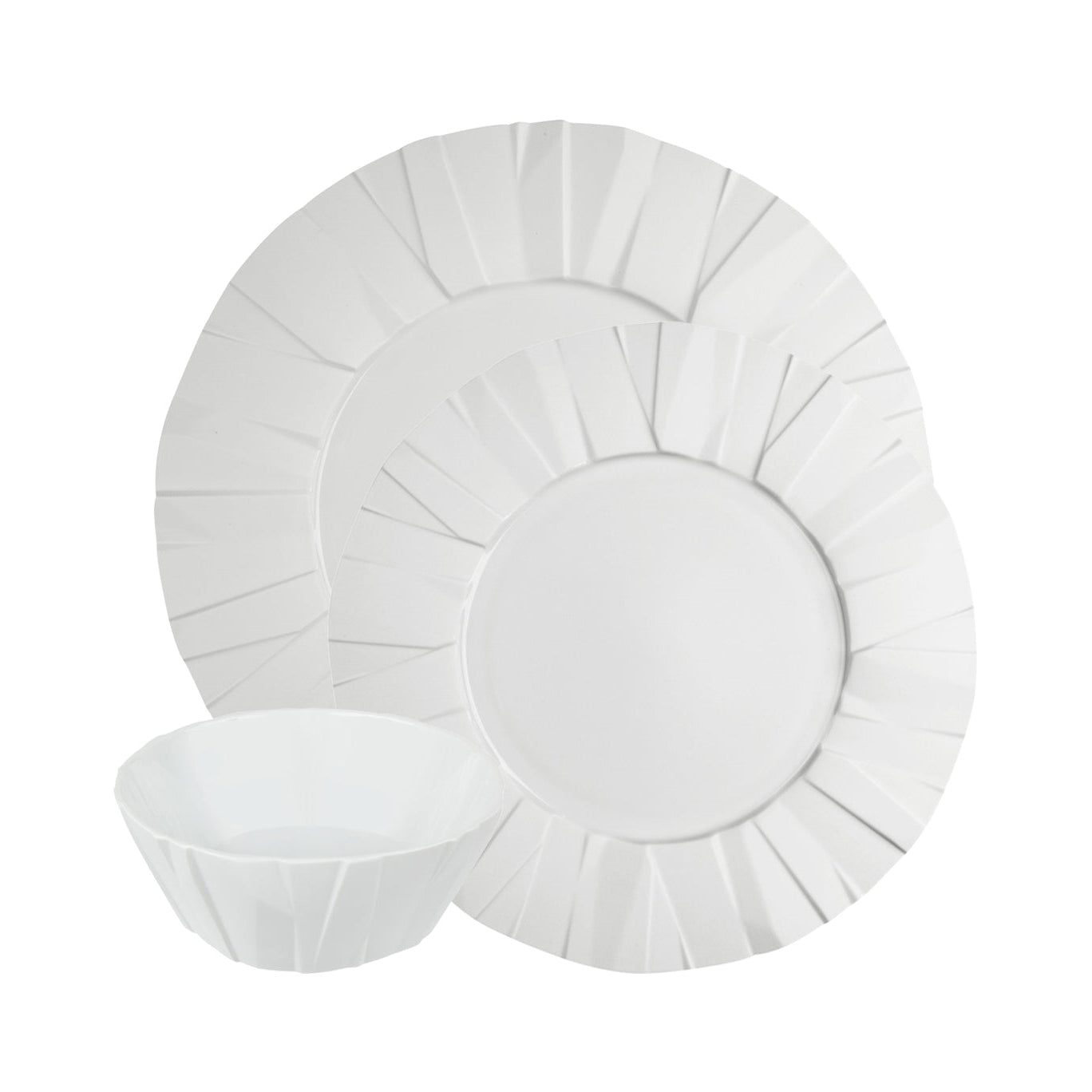 Vista Alegre Matrix Set of 3 Place Plate Pieces
