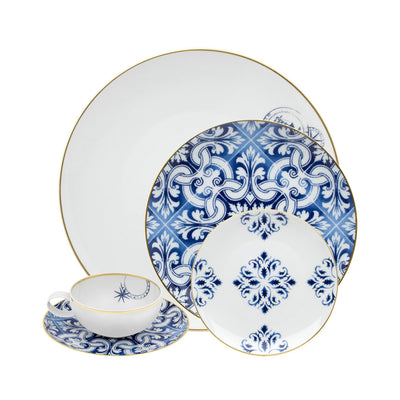 Vista Alegre Transatlantica Set of 5 Plate Pieces