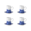 Vista Alegre Blue Ming Coffee Cup And Saucer By Marcel Wanders