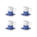 Vista Alegre Blue Ming Coffee Cup And Saucer By Marcel Wanders