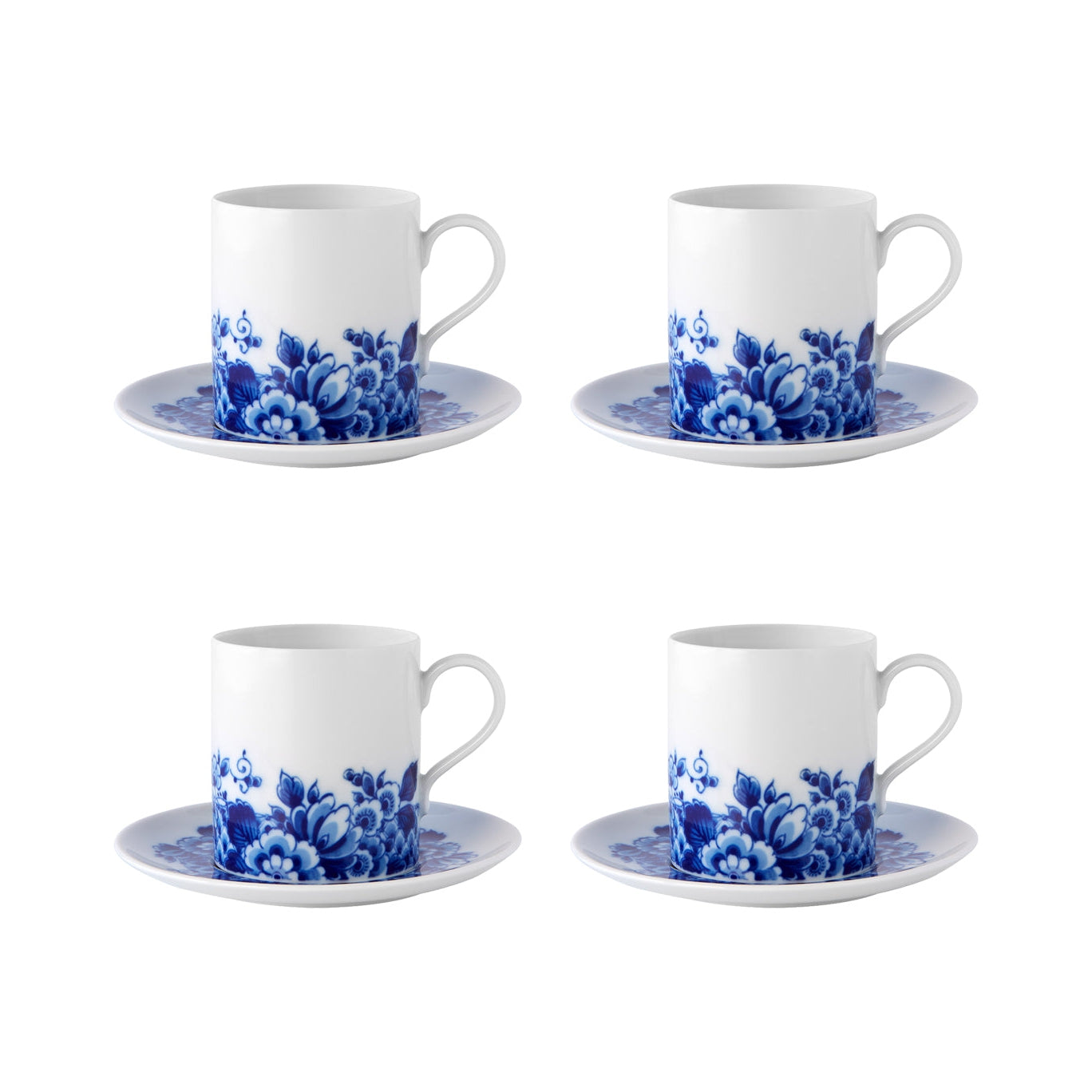 Vista Alegre Blue Ming Tea Cup And Saucer By Marcel Wanders