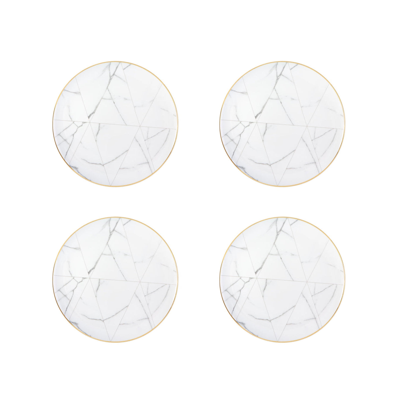 Vista Alegre Carrara Set of 16 Plate Pieces