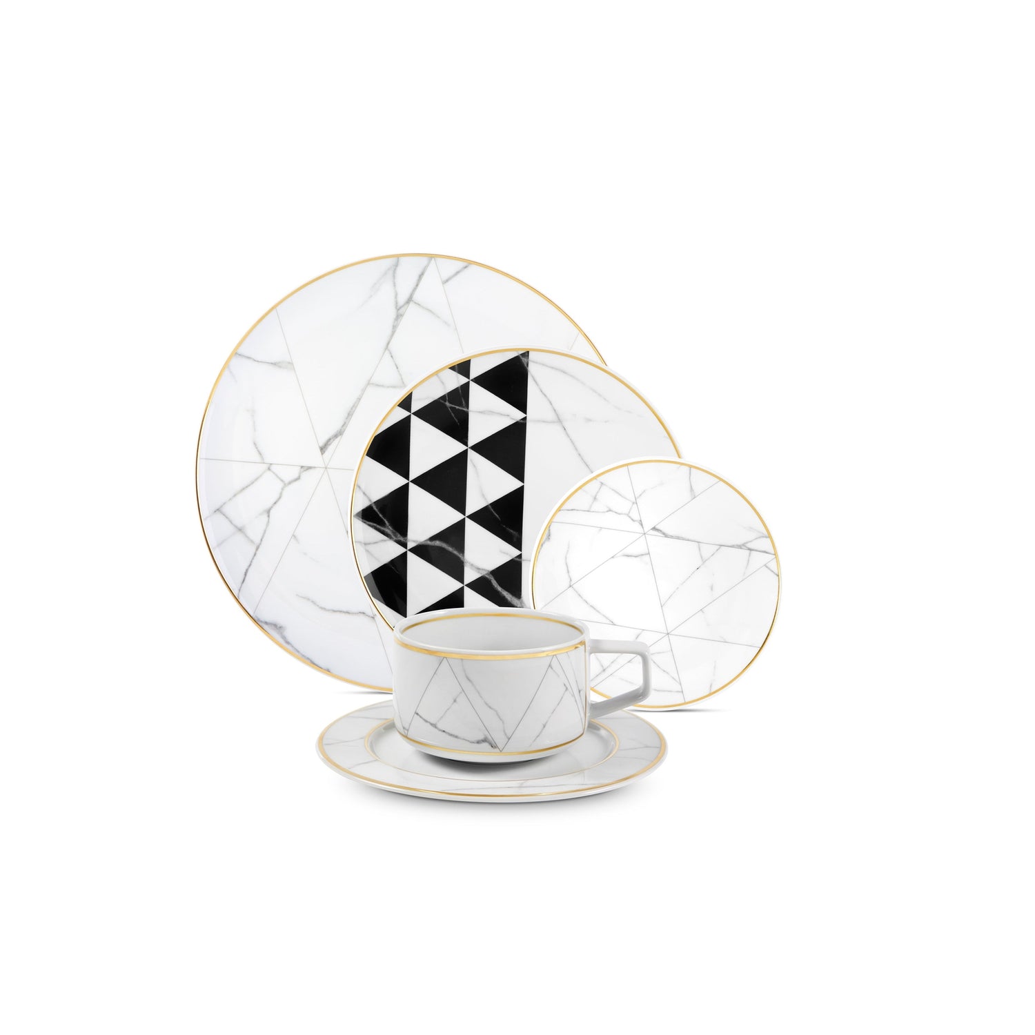 Vista Alegre Carrara Set of 20 Plate Pieces