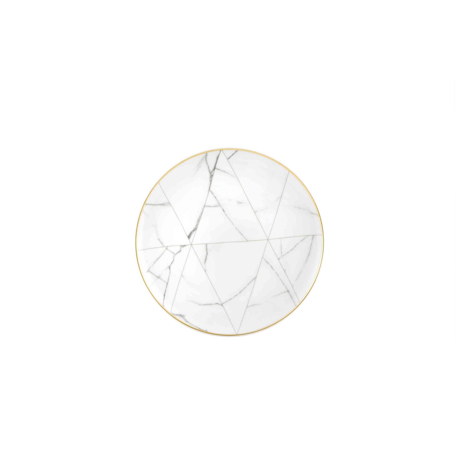 Vista Alegre Carrara Dessert Plate White Marble