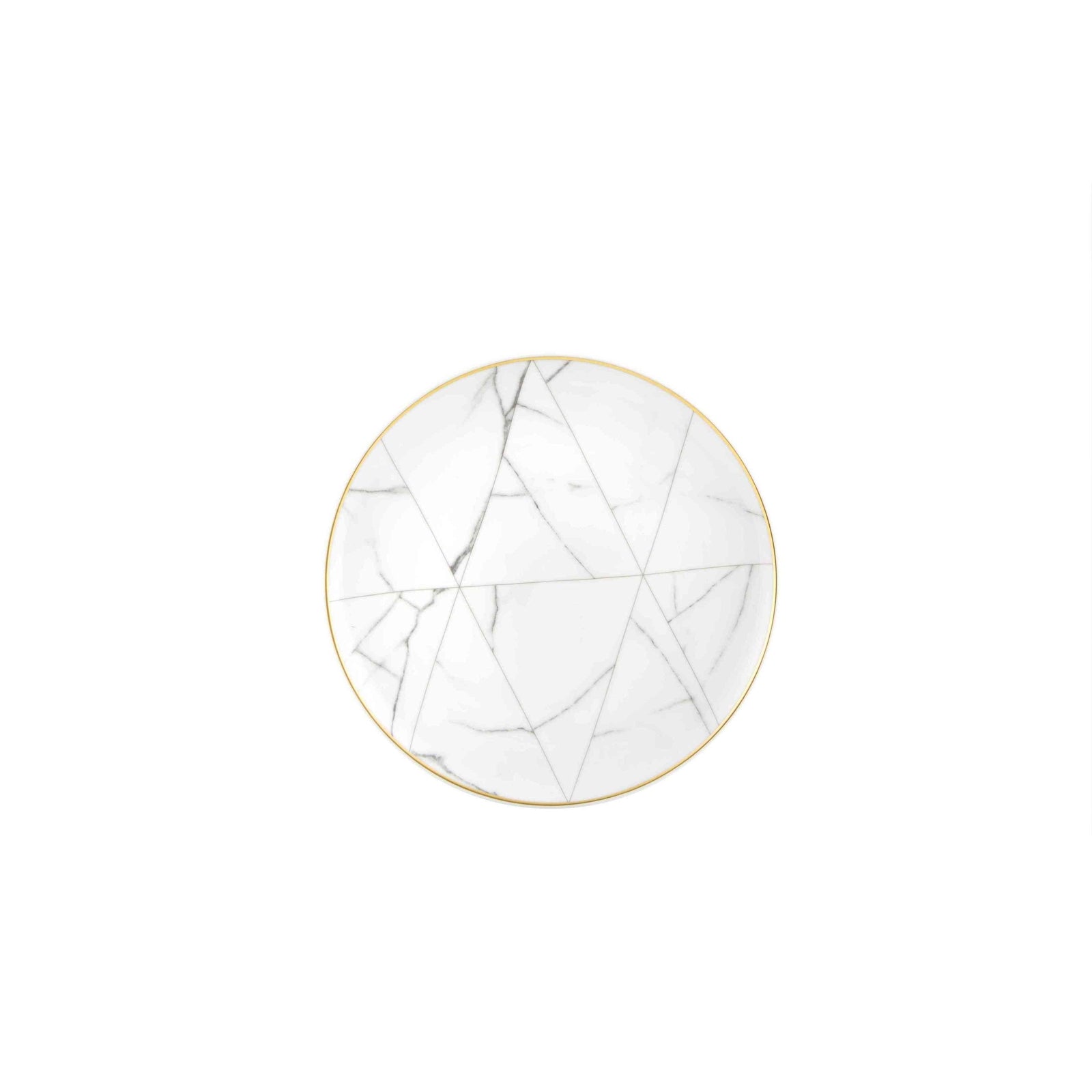 Vista Alegre Carrara Dessert Plate White Marble