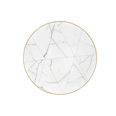Vista Alegre Carrara Charger Plate White Marble