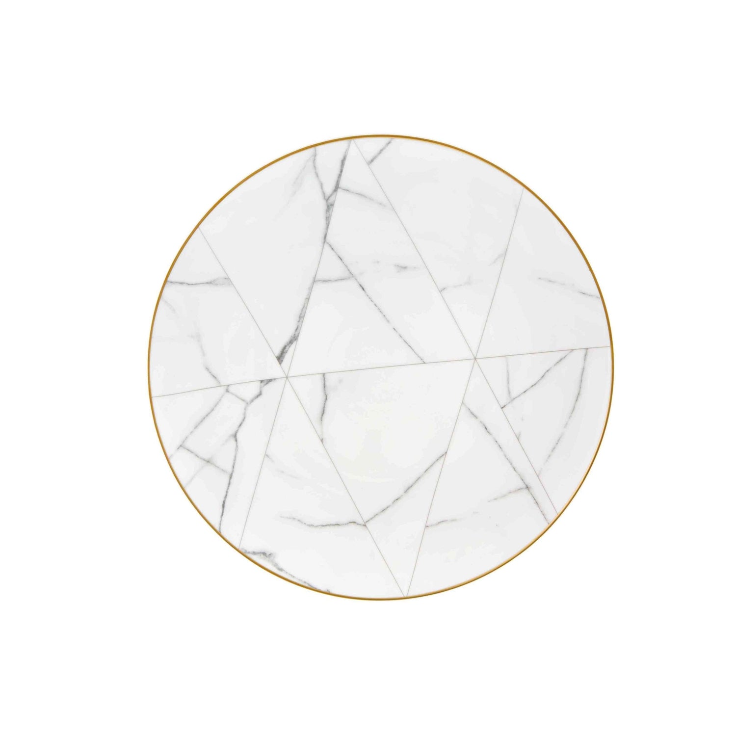 Vista Alegre Carrara Charger Plate White Marble