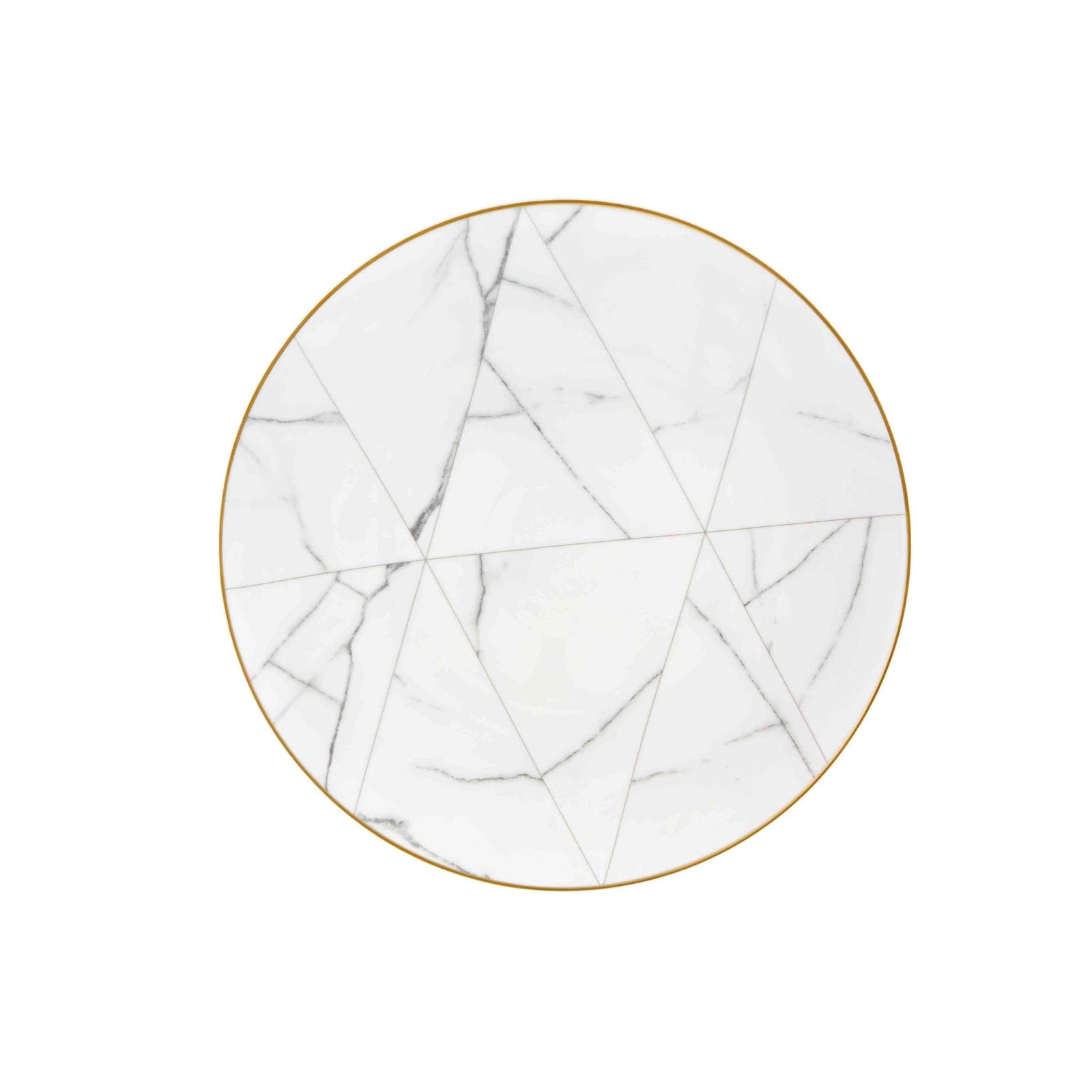 Vista Alegre Carrara Charger Plate White Marble