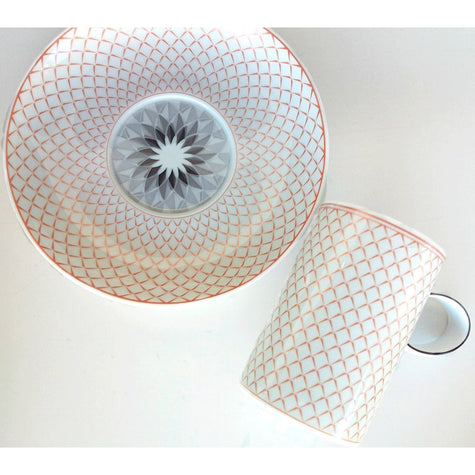 Vista Alegre Maya Coffee Cup & Saucer By VA Studio