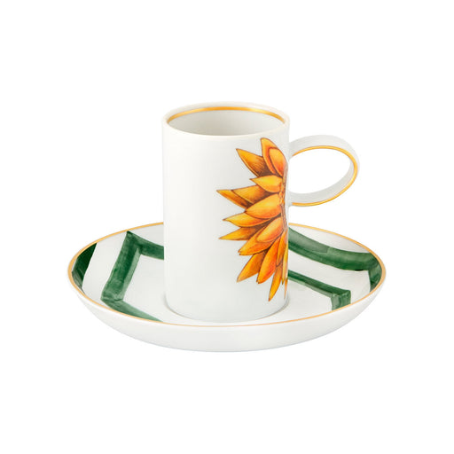 Vista Alegre Amazonia Expresso Cups And Saucers - Set of 2