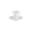 Vista Alegre Ivory Coffee Cup And Saucer