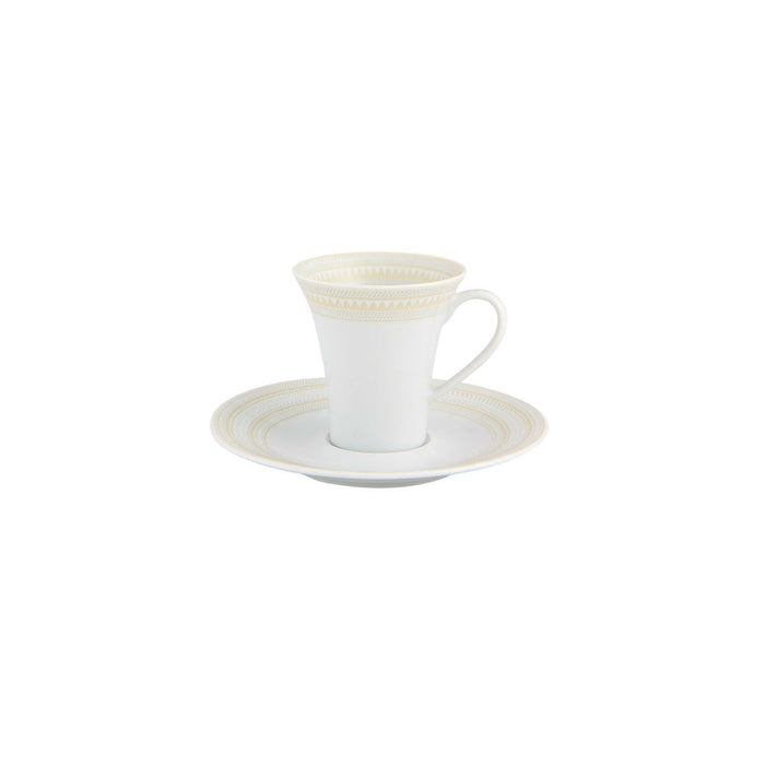 Vista Alegre Ivory Coffee Cup And Saucer