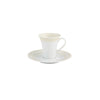 Vista Alegre Ivory Coffee Cup And Saucer