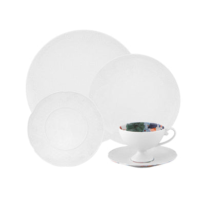 Vista Alegre Duality Set of 5 Plate Pieces