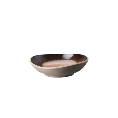 Rosenthal Junto Bronze Stoneware Plate Deep - 6 2/3 Inch