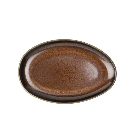 Rosenthal Junto Bronze Stoneware Platter Flat