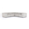 Gwen Outdoor 5 PC Sectional