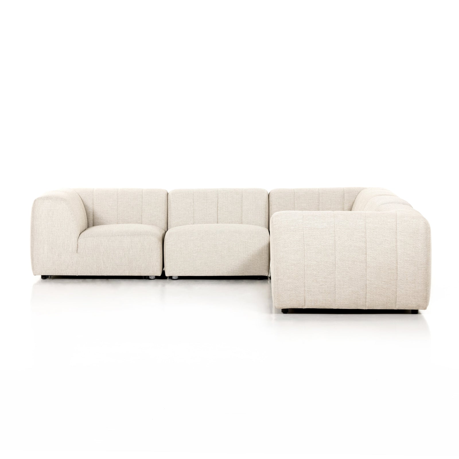 Gwen Outdoor 5 PC Sectional