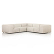 Gwen Outdoor 5 PC Sectional