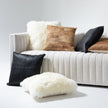 Sandro Leather Pillow