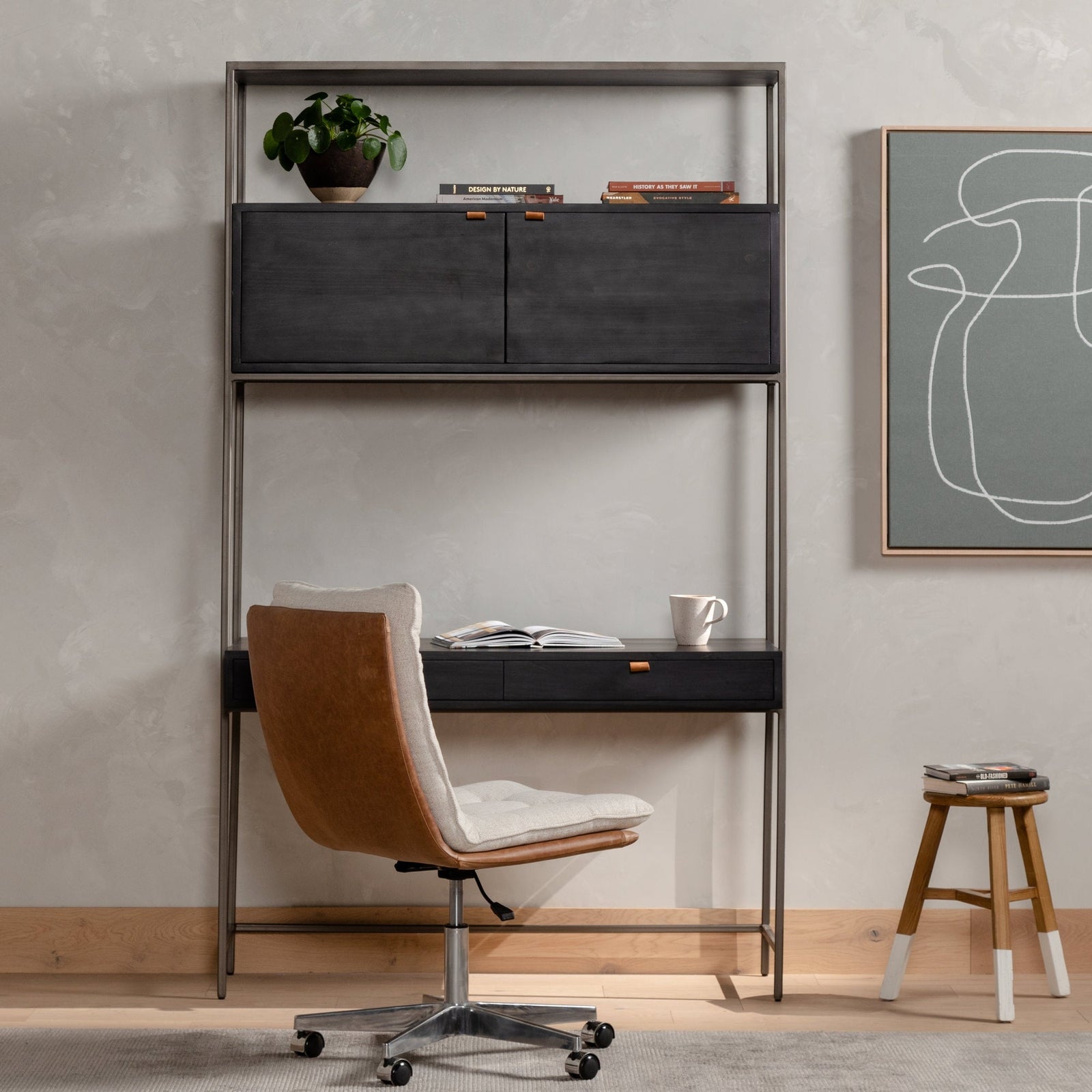 Four Hands Trey Modular Wall Desk