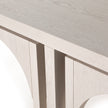 Four Hands Amara Coffee Table with Nesting Arch Seats