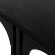Four Hands Amara Coffee Table with Nesting Arch Seats