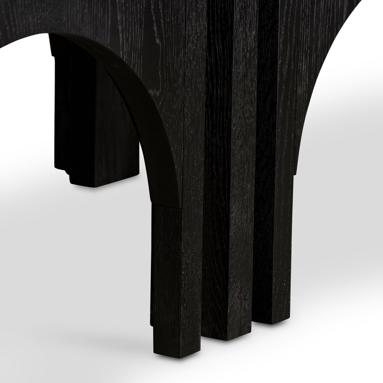 Four Hands Amara Coffee Table with Nesting Arch Seats