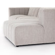Four Hands Langham Channeled 3 PC Sectional