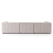Four Hands Langham Channeled 3 PC Sectional
