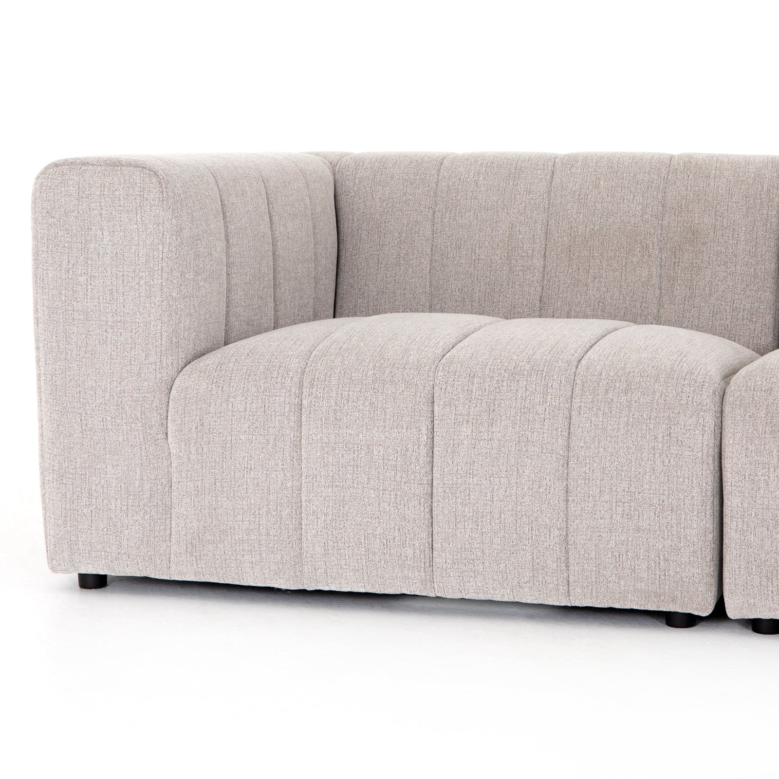 Four Hands Langham Channeled 3 PC Sectional