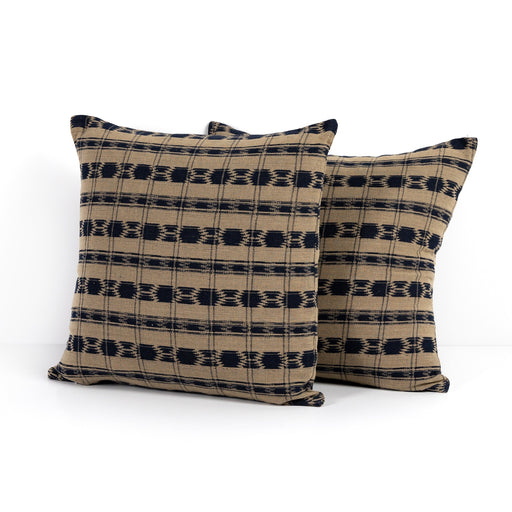 Striped Ikat Pillow - Set of 2