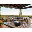 Otero Outdoor Round End Table