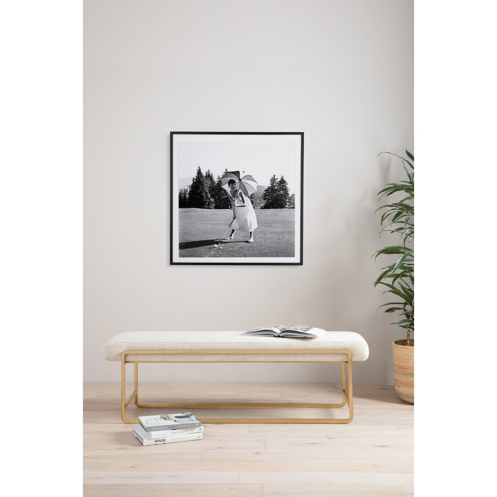 Golfing Hepburn by Getty Images