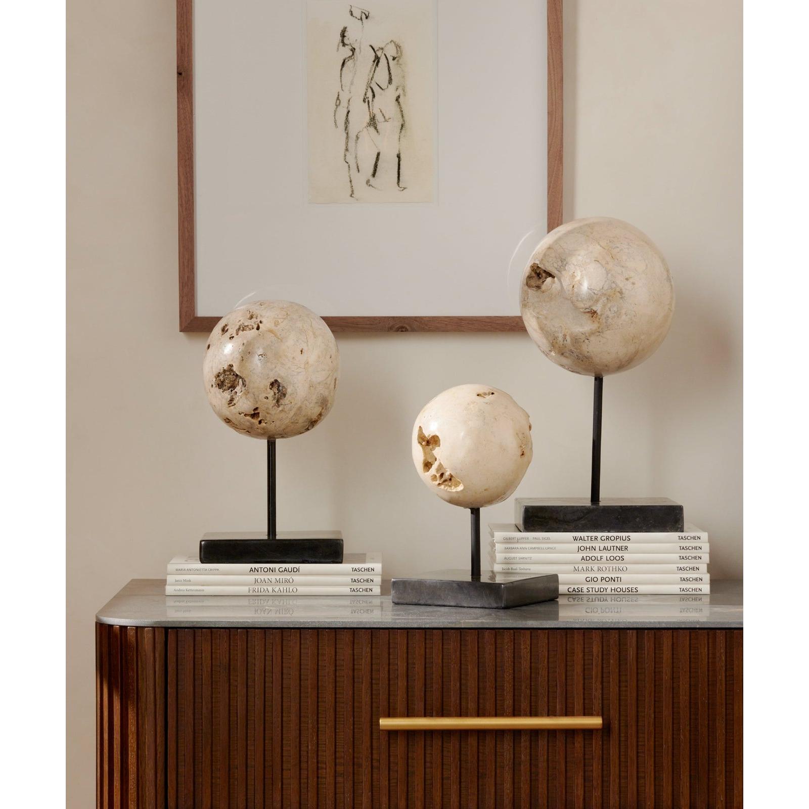 Organic Stone Sculptures - Set of 3