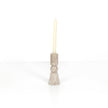 Rosette Taper Candlesticks - Set of 2