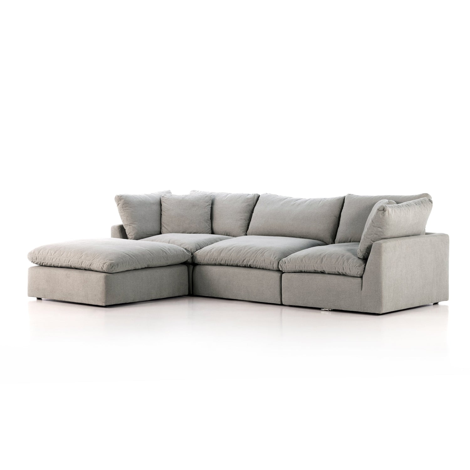 Stevie 3 PC Sectional with Ottoman