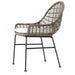 Bandera Outdoor Dining Chair Low Arm with Cushion