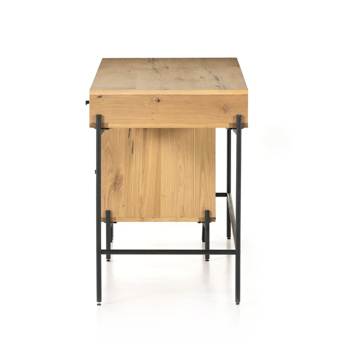 Four Hands Eaton Desk With Filing Cabinet