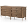Toulouse 6 Drawer Dresser
