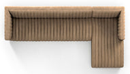 Four Hands Augustine 2 PC Sectional with Chaise