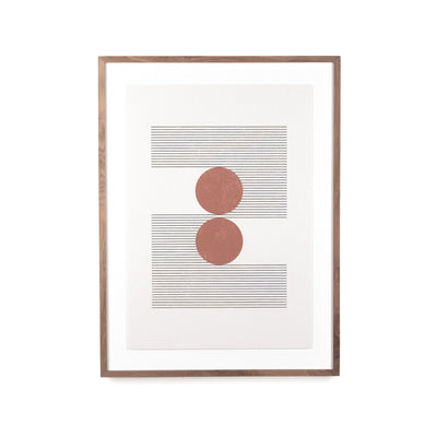 Woodblock The Hug Beige