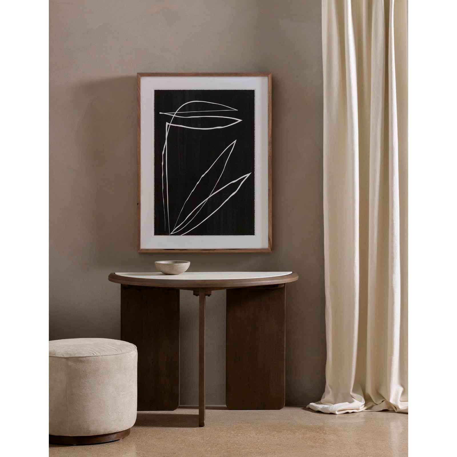 Abstract Botanic Line Drawing I