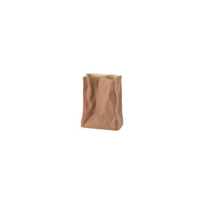 Rosenthal Bag Vase Vase Light Brown - 4 Inch